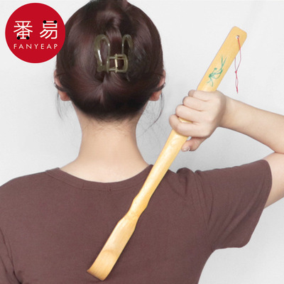 10Y不求人AB1s851-竹制不求人痒痒挠老头乐头部按摩器挠痒耙