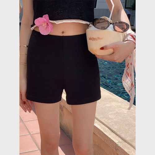 44AaSi  筷子精  clean fit运动短裤美式辣妹基础无缝休闲热裤