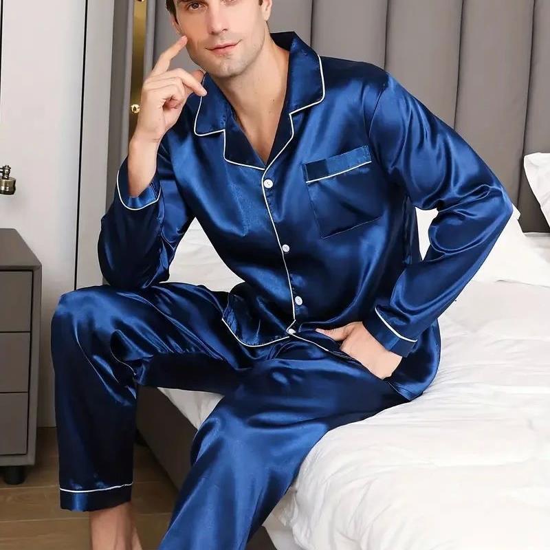 NewMenPajamSetsWirlk