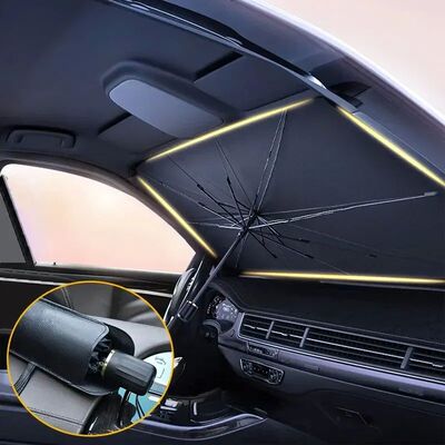 Car Sunshade Umbrella Windshield Folding Front Parasol Umbre