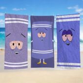 Bathrobe Cartoon Beach Funny Drying Textile Quick Ligh Towel