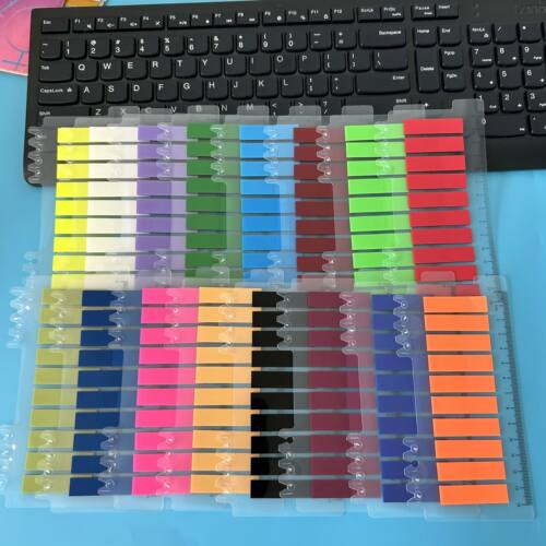 200-3200PCS Clear Sticky Notes Self-Adhesive Colorful Memo P