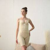 福利款 星光皇室短文长文胸腰夹束裤 收腹提臀管理器