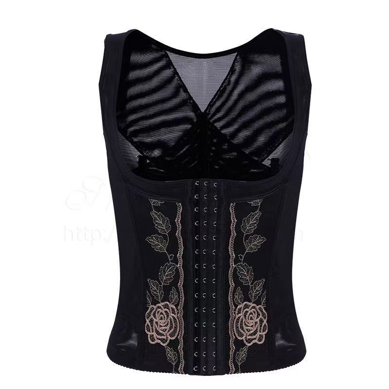 正品依克情迷单件黑色肤色腰背夹文胸收腹裤束腰神器塑型