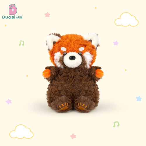 多爱原创正版懒懒系列小熊猫毛绒挂件大象钥匙扣学生书包挂饰礼物