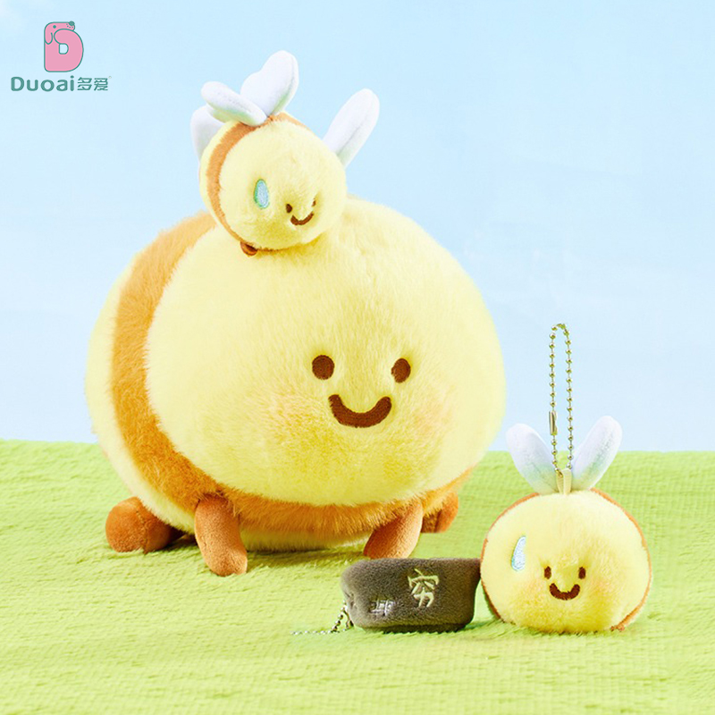 原创蜜蜂系列挂件公仔