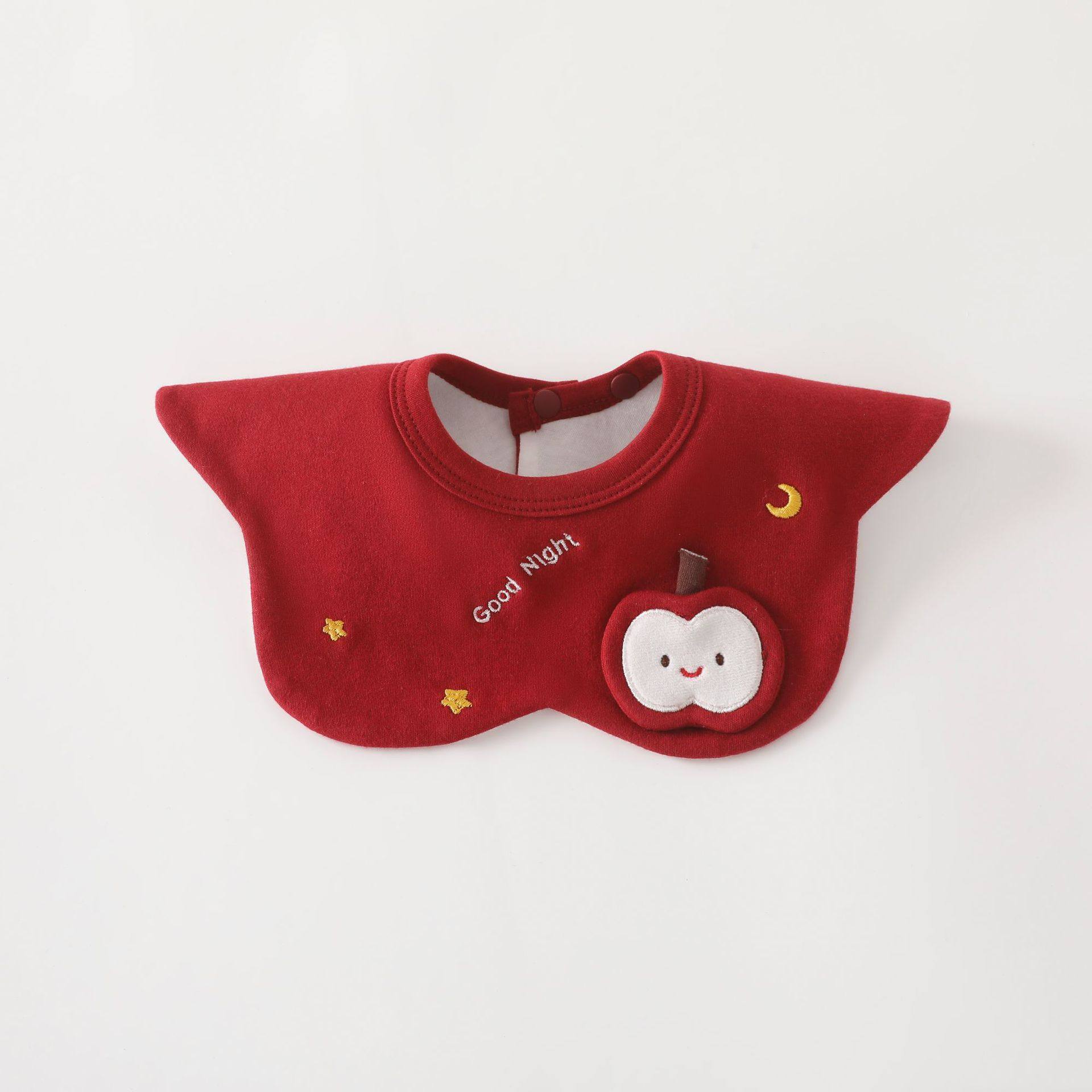 新年口水巾婴幼儿红色围嘴新生儿宝宝假领中国风围兜a类纯棉帽子,婴童用品,小围嘴,淘宝优惠券,粉丝福利购,淘宝优惠卷