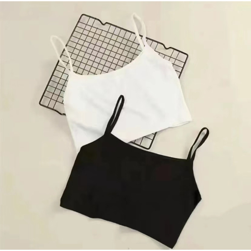 简约风格吊带背心女轻薄面料夏季舒适通勤时尚短款露脐百搭打底