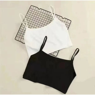 简约风格吊带背心女轻薄面料夏季舒适通勤时尚短款露脐百搭打底