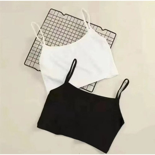 短款露脐打底吊带运动薄款
