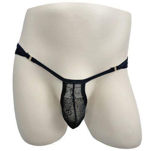 性感蕾丝透明三角裤高叉小内裤