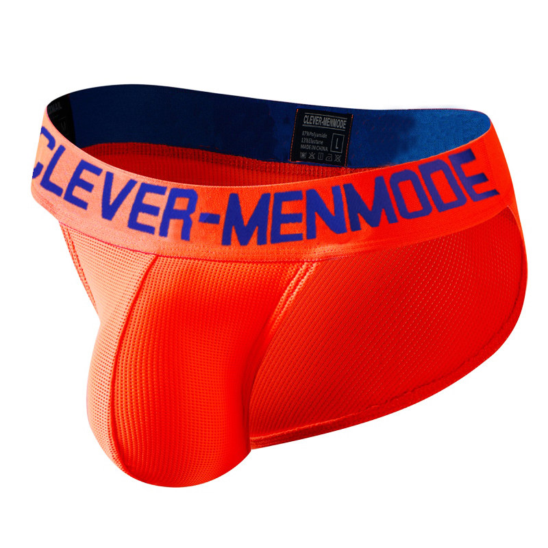CLEVER-MENMODE性感内裤男士高叉透气网孔三角裤U凸显大囊袋紧身,女士内衣/男士内衣/家居服,男三角内裤,淘宝优惠券,粉丝福利购,淘宝优惠卷