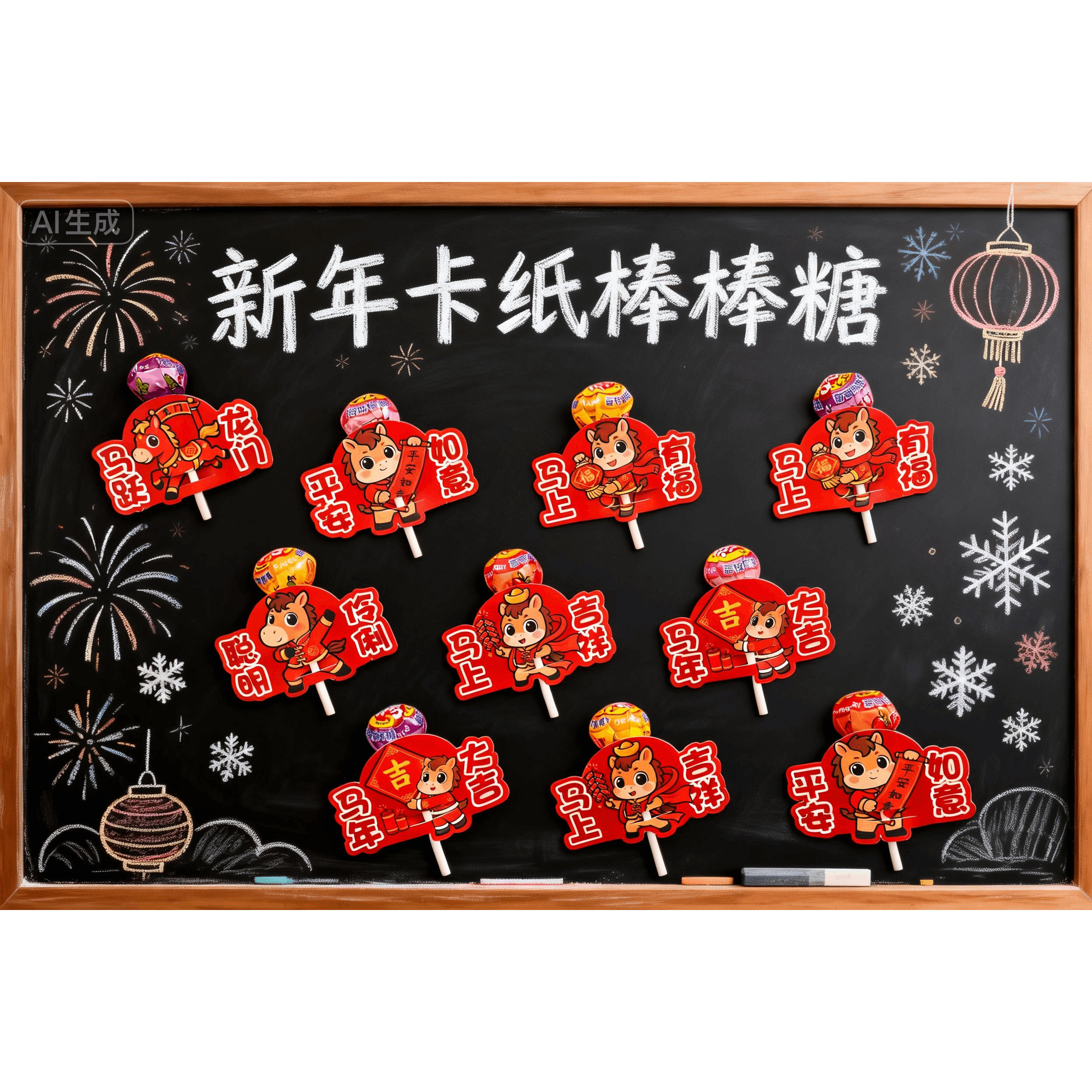 棒棒糖插卡纸商场装饰2026新年糖果零食儿童马年棒棒糖奖励学生,零食/坚果/特产,传统糖果,淘宝优惠券,粉丝福利购,淘宝优惠卷