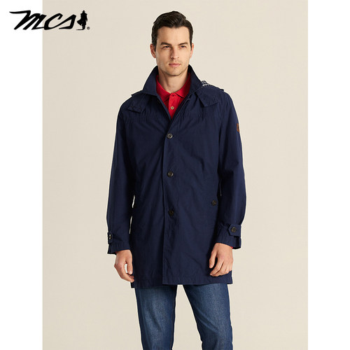 MCS源自万宝路纯棉美式休闲夹克