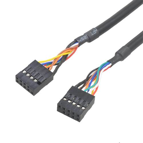 杜邦针母对母孔USB2.09对连接线/主板9in杜邦杜邦usb孔2.54