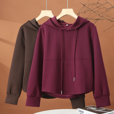 缪真宽松韩版连帽卫衣女