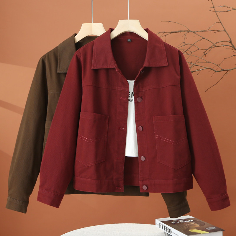 休闲牛仔外套女春季2026新款夹克外衣春装小个子宽松百搭女士上衣