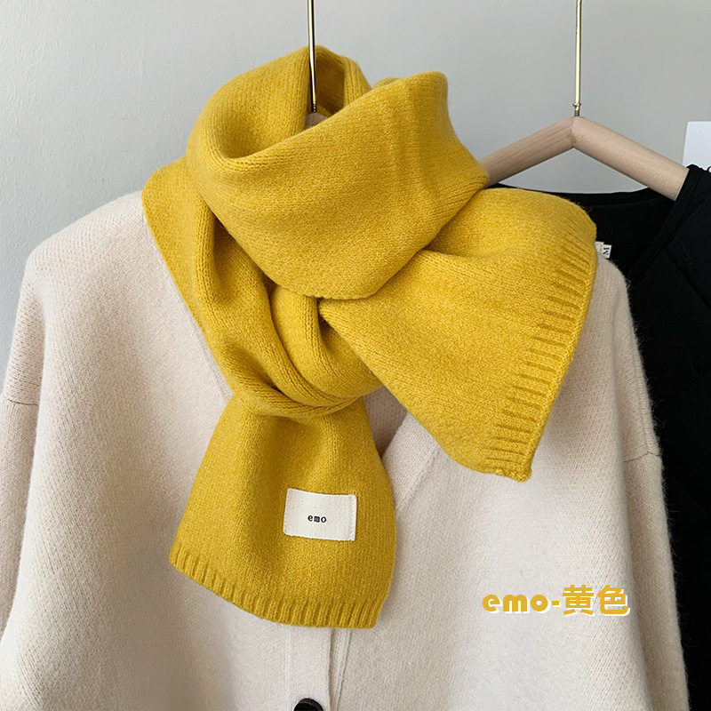 围巾女士秋冬季2025新款高级感小围脖韩版保暖加厚时尚情侣学生
