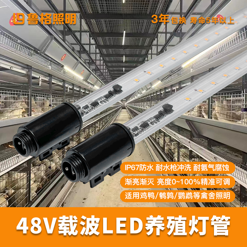 48V鸡舍照明灯养殖场专用灯管