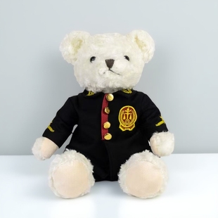 法官小熊毛绒玩偶团购纪念单位普法宣传活动小礼物法官小公仔玩具