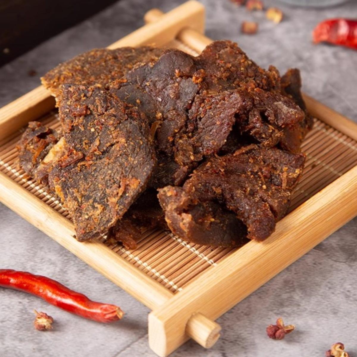 西北骄牦牛肉干风干牦牛肉干手撕青海西藏耗牛肉青海特产200g包邮