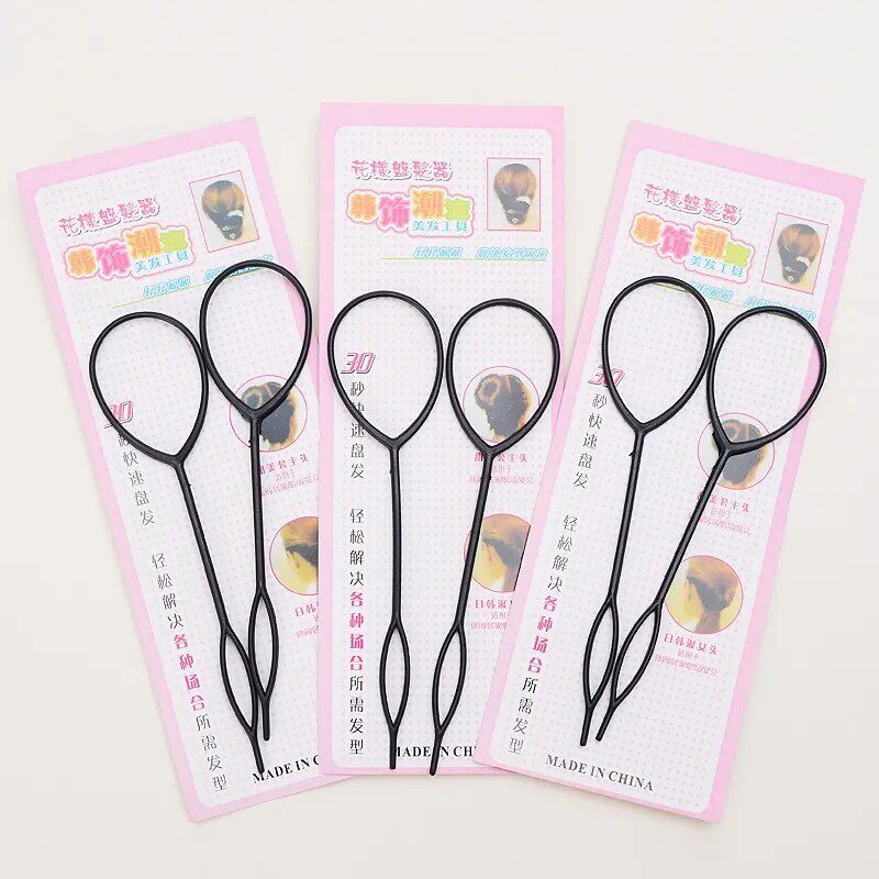 儿童宝宝发饰盘发器工具丸子头饰盘发器