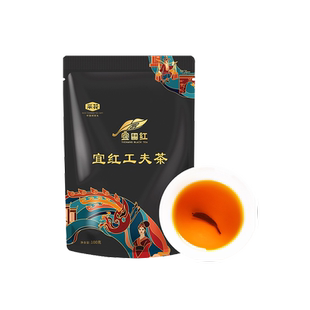【湖北宜红茶】宜昌宜红工夫茶特级100g正宗高山茶五峰袋装茶叶