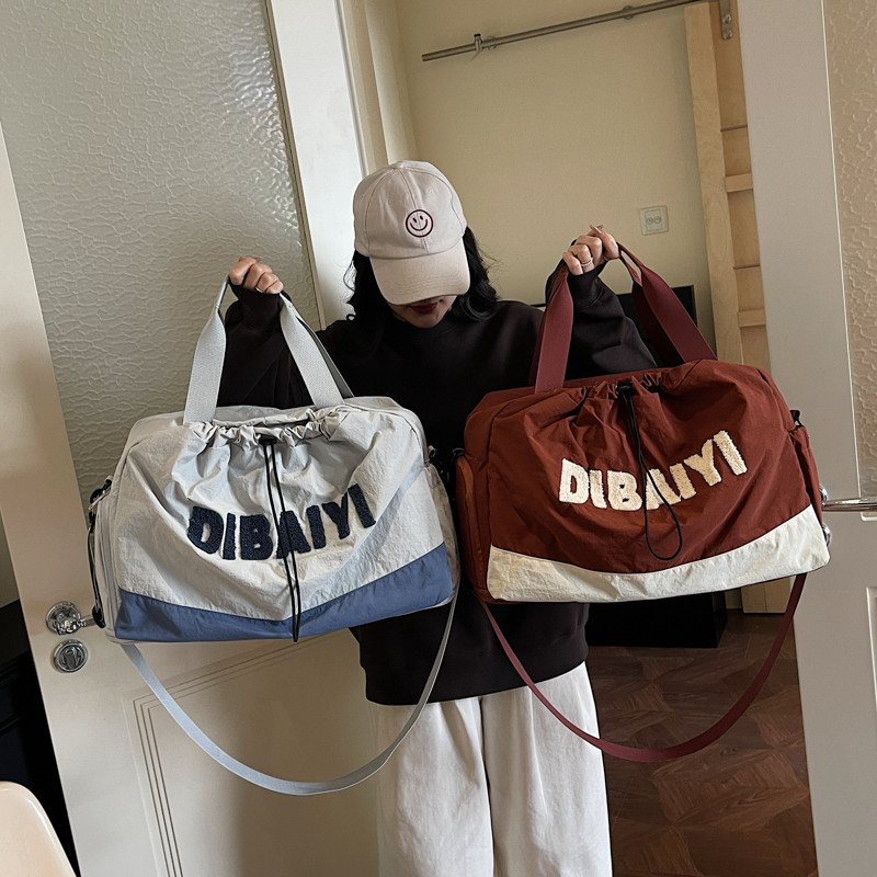 结实牛津布鞋仓套拉杆衣服旅行包