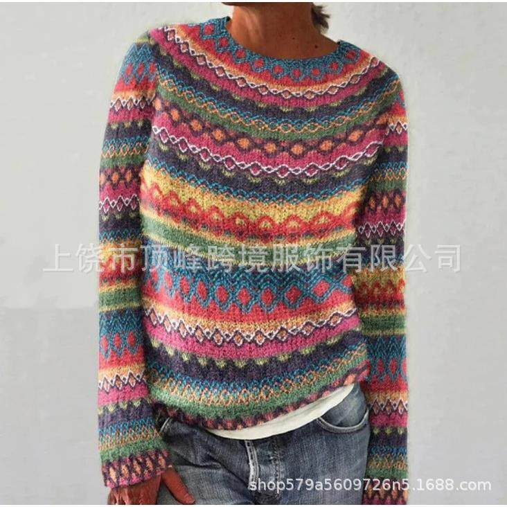 womens new sheep crewel jumper winter autumn soft casual