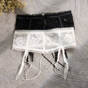 Heavy Embroidery Waist Seal Sexy Garter Lingerie Adjustable