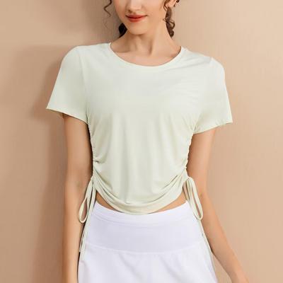 summer clothes yoga Pilates T-shirt training running