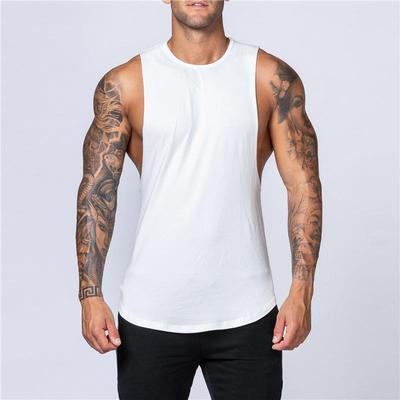 sleeveless fitness bodybuilding color solid men for vest