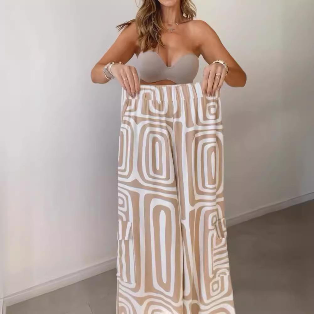 shirt trousers digital suit for high-end loose suit women