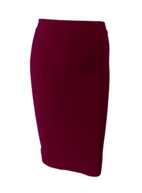 Bandage Skirt Elegant Knee-Length High Waist Elastic