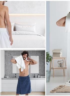 towel shower wearable color with beach mens towel bathhouse