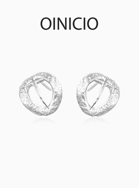 【经典银版 售完不补】papi酱同款OINICIO初印襁褓系列S925银耳钉