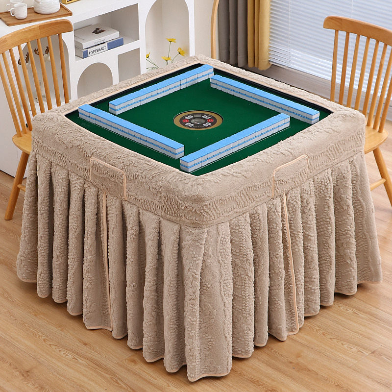 奶油风麻将机烤火罩围罩电炉罩套加绒加厚正方形冬季家用烤火被套,居家布艺,烤火罩,淘宝优惠券,粉丝福利购,淘宝优惠卷