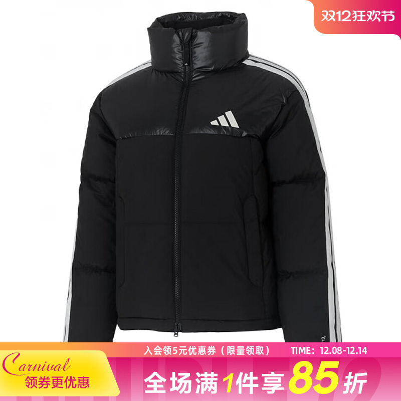 阿迪达斯运动休闲羽绒服