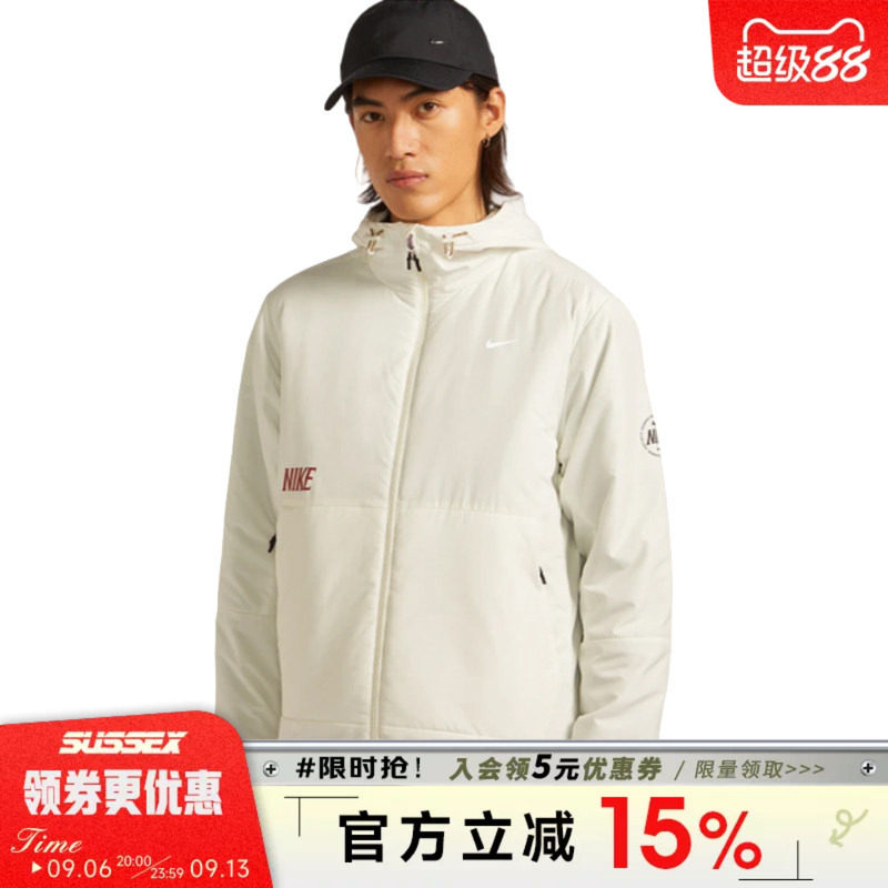 nike耐克运动休闲棉服外套
