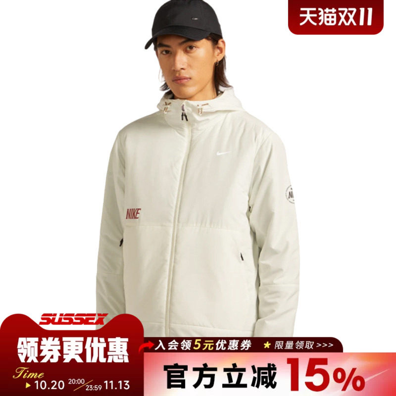 nike耐克运动休闲棉服外套