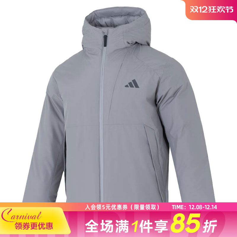 阿迪达斯运动休闲羽绒服
