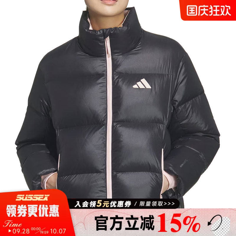阿迪达斯运动休闲羽绒服