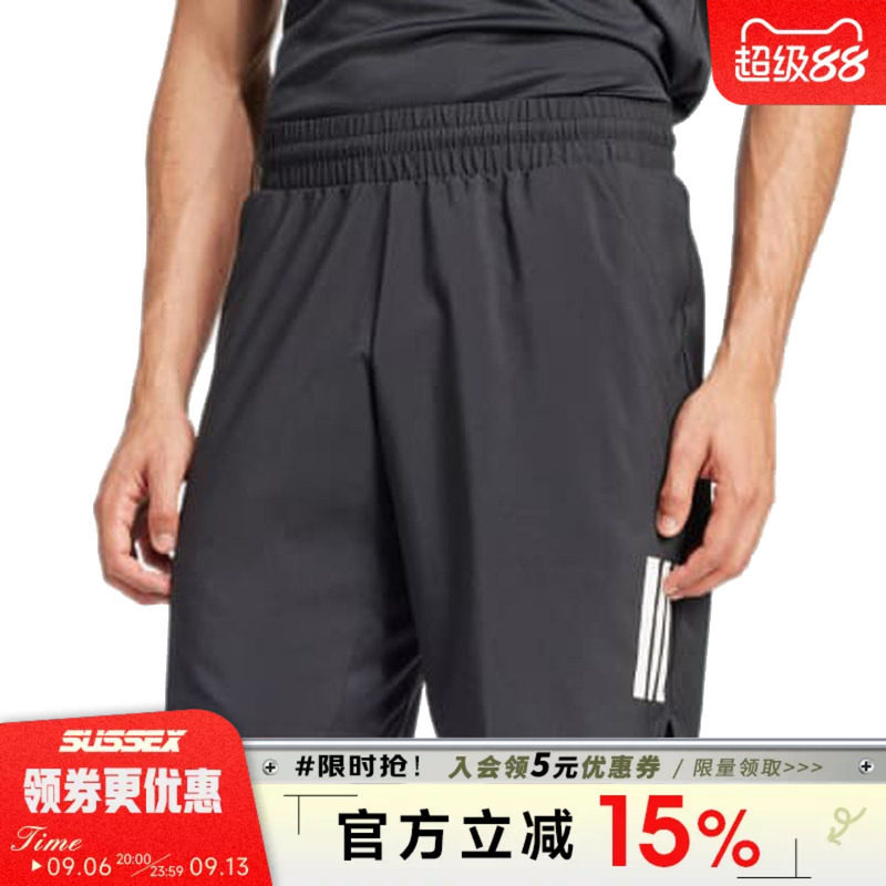 阿迪达斯运动休闲短裤