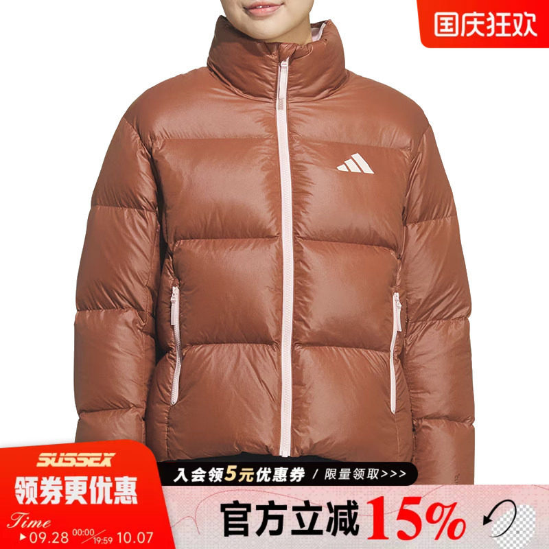 阿迪达斯运动休闲羽绒服