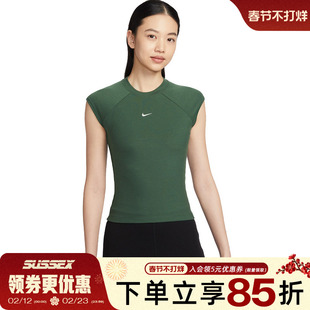 nike耐克春季女子运动休闲圆领短袖T恤IF0243-323