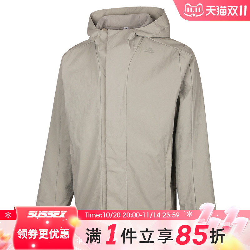 阿迪达斯运动休闲夹克外套
