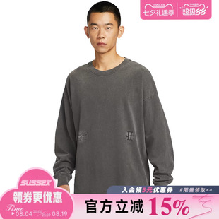 nike耐克秋季男子篮球运动休闲圆领长袖T恤IH5086-010