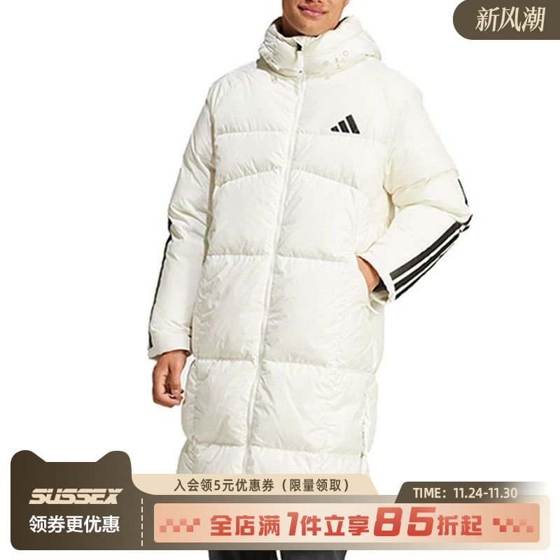 阿迪达斯运动休闲羽绒服