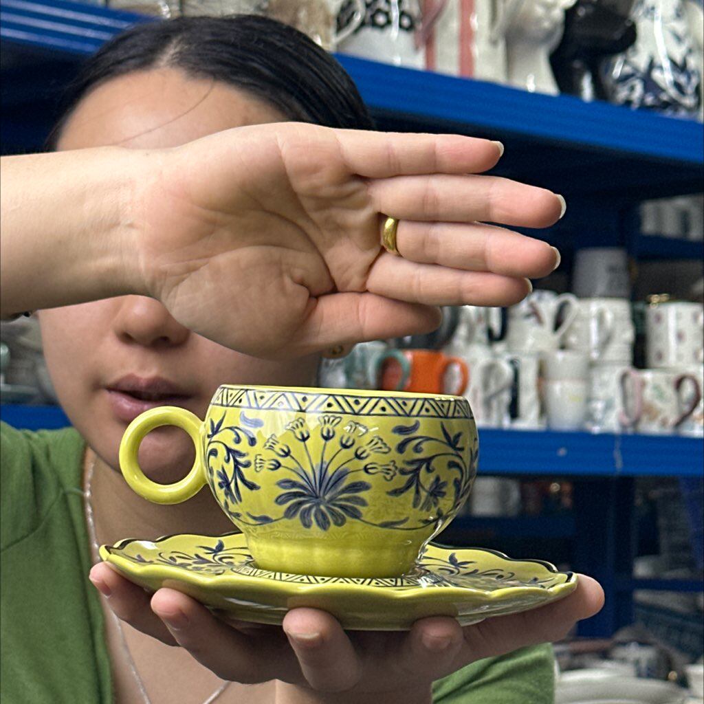 哥伦比亚 咖啡杯碟