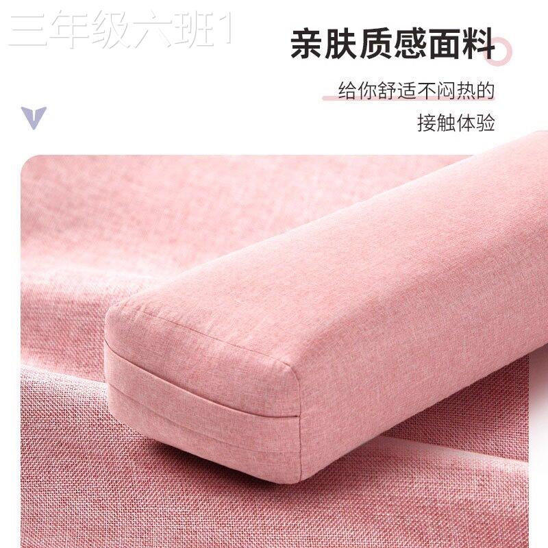 通用型家用专业瑜伽抱艾扬专枕头靠垫器腰枕初辅学者品孕妇助工枕 - 实物图